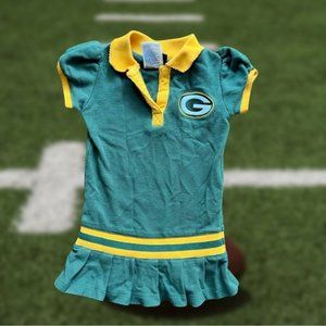 Great condition🎉 NFL Green Bay Packers Cheer Dress, Girls 2T